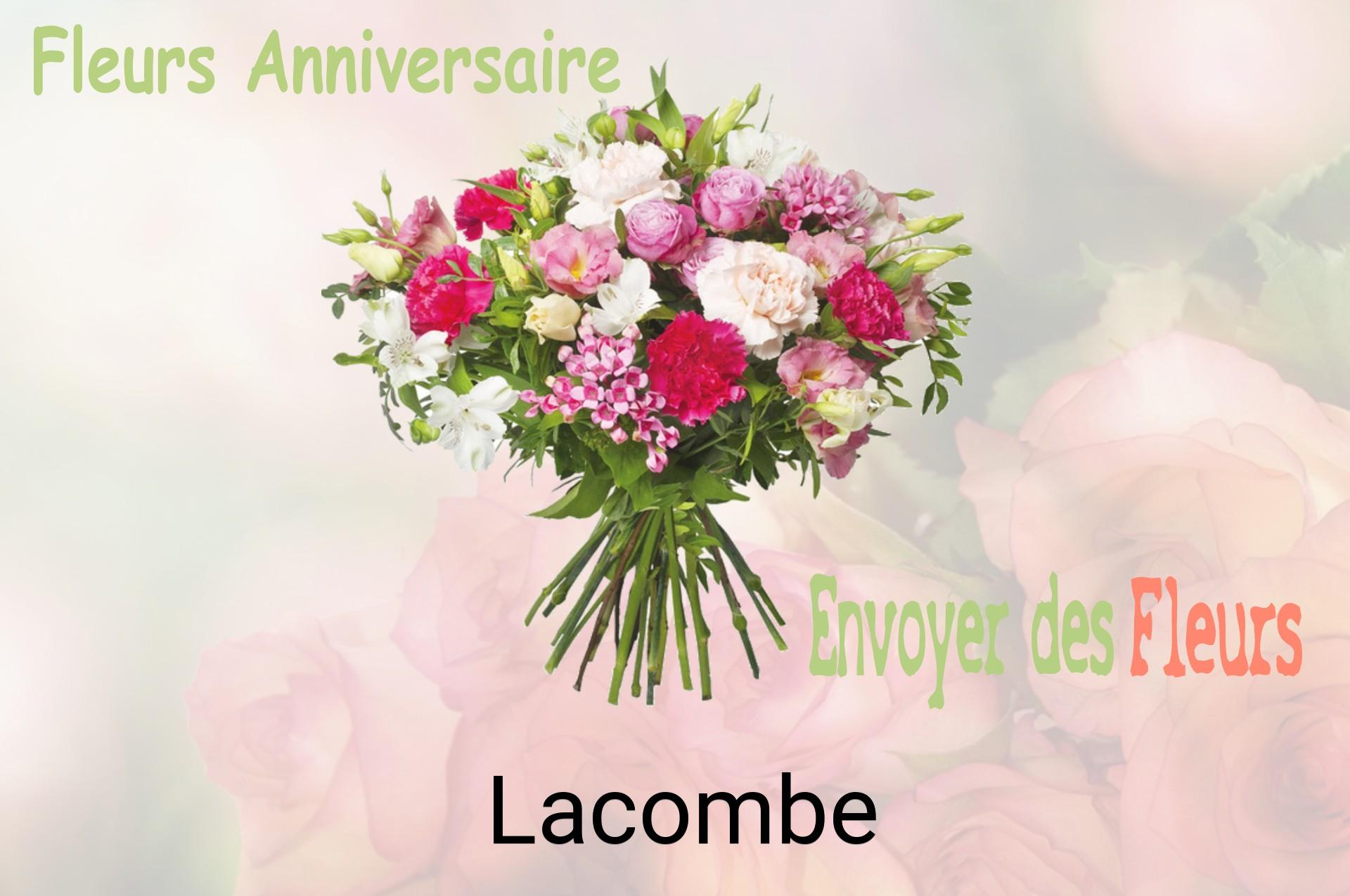 Bouquet de fleurs d’anniversaire livré à Lacombe