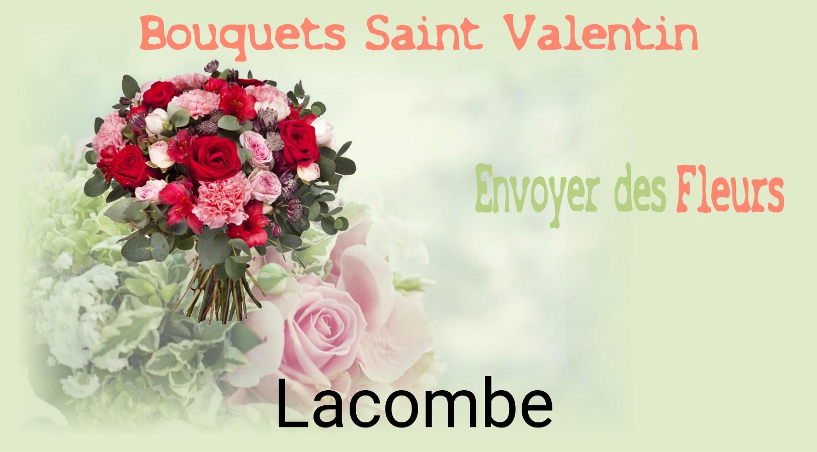 Roses de Saint-Valentin livrées à Lacombe